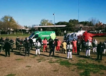 El Sindicato de Camioneros realizó un importante simulacro en la región