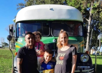 Aventura sobre ruedas: una familia de la región recorrerá el mundo en motorhome