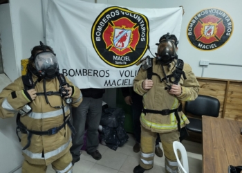 Siguen creciendo: bomberos de Maciel adquirieron importante equipamiento