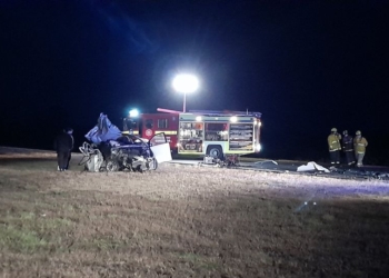 Trágico accidente en autopista: dos muertos y un herido