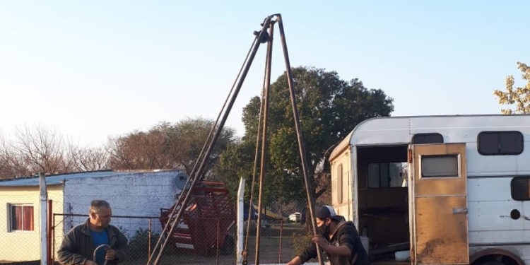 Gaboto: colocan una torre de control para la detección temprana de incendios forestales