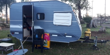 Robaron una casa rodante en el camping Comi Pini y piden ayuda para encontrarla