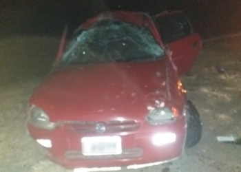 Barrancas: cruzó de carril en autopista y volcó