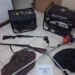 Gaboto: hallaron armas y herramientas e investigan si fueron robados