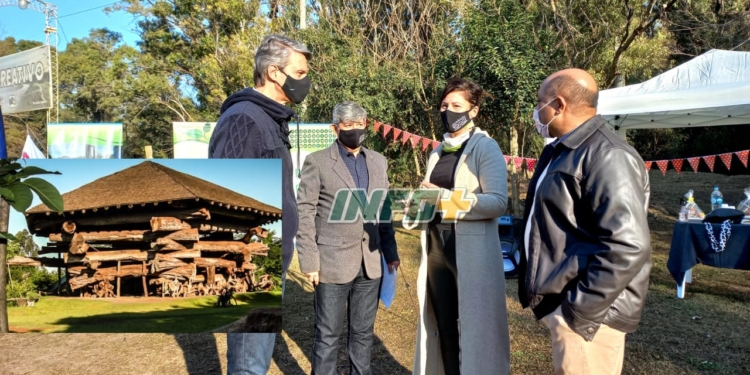 «Aripuca»: el salón que se construirá en Andino con troncos de árboles añejos