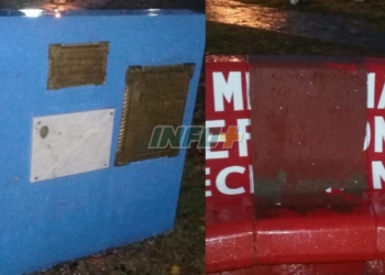 Vandalismo y robo en una plaza de San Genaro: la Municipalidad presentó una denuncia