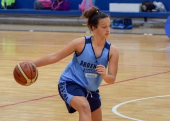 La oliverense Giacone entrena con la selección rumbo al Premundial de Chile