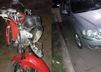 Fuerte choque en Timbúes: una joven resultó herida