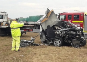 Identificaron a las víctimas del trágico accidente en autopista