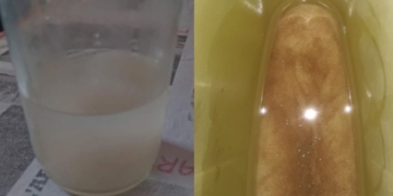 Intomable: vecinos del Barrio San Cayetano abren la canilla y el agua sale con arena