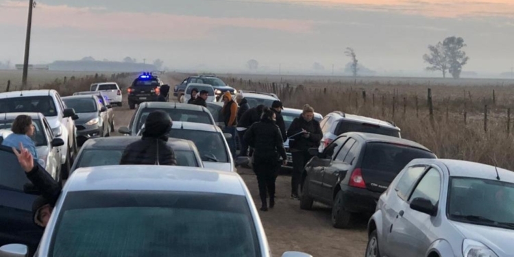 Clandestina en San Genaro: allanamiento, detención y secuestro de un arma