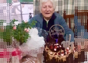 «Nena» cumplió 101 años y es la abuela más longeva de Correa