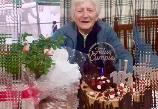 «Nena» cumplió 101 años y es la abuela más longeva de Correa