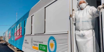 Serodino gestiona la llegada del tren sanitario a la región