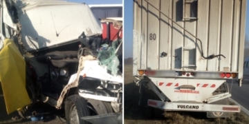 Un oliverense fue hospitalizado tras sufrir un fuerte accidente en autopista 