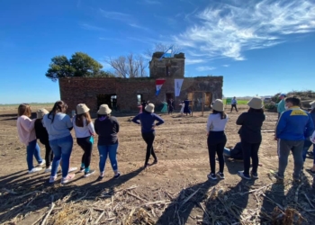 Serodino turística: jóvenes de Clarke realizaron un recorrido guiado por el pueblo
