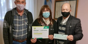 AFA donó 100 mil pesos al Samco Maciel: «Gracias por cuidarnos»