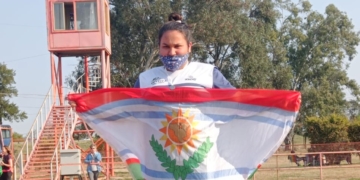 Martina al Sudamericano: la joven de Clarke fue campeona en bala y martillo con récord incluido