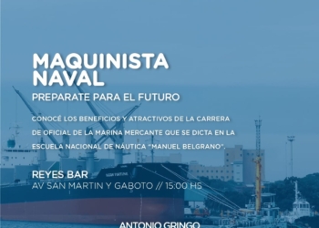 Charla en Timbúes para estudiar la carrera naval: tiene plena salida laboral