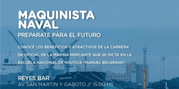 Charla en Timbúes para estudiar la carrera naval: tiene plena salida laboral