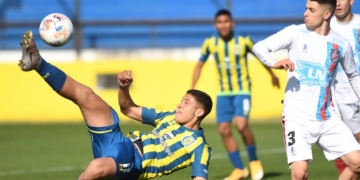 Alejo Véliz se lució con un gol de chilena en el triunfo de la reserva de Central