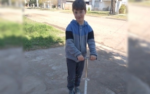 Final feliz: Tomi de Maciel recuperó su monopatín que había sido robado