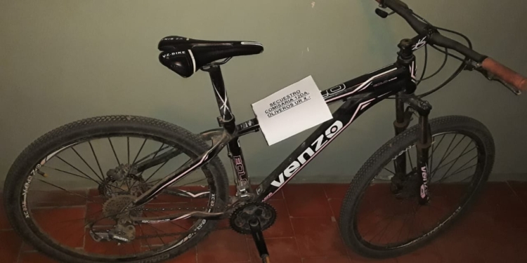 Recuperaron 3 bicicletas robadas en Oliveros: 4 menores de Serodino involucrados