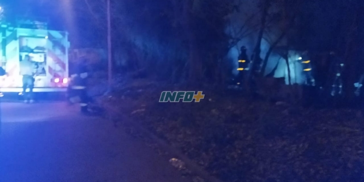 Un cigarrillo causó un incendio en una vivienda de Totoras con pérdidas totales