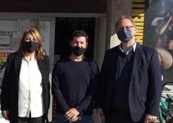 Marcos Tomas y Mónica Fein visitaron el Club Atlético Totoras Juniors