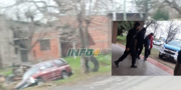 Intentó robar una camioneta en Monje pero terminó en la cuneta y fue detenido