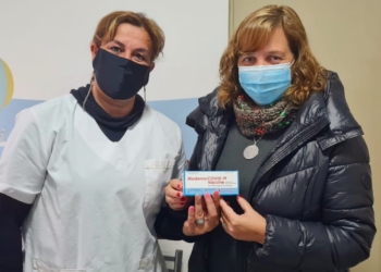 Más de mil vacunas Moderna se repartieron en Serodino, Totoras y San Genaro