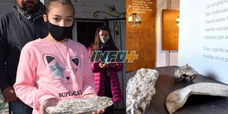 Gaboto: un papá y su hija encontraron restos de un mastodonte prehistórico y vasijas antiguas