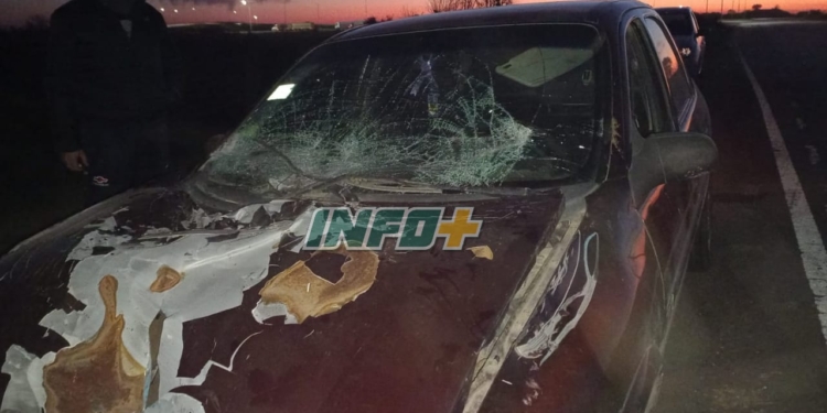 Un remisero de Barrancas chocó contra un camión en Maciel