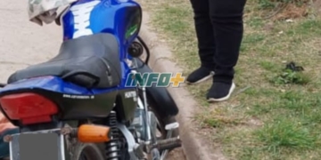 Barrancas: una mujer herida al caer de su moto tras esquivar a un perro