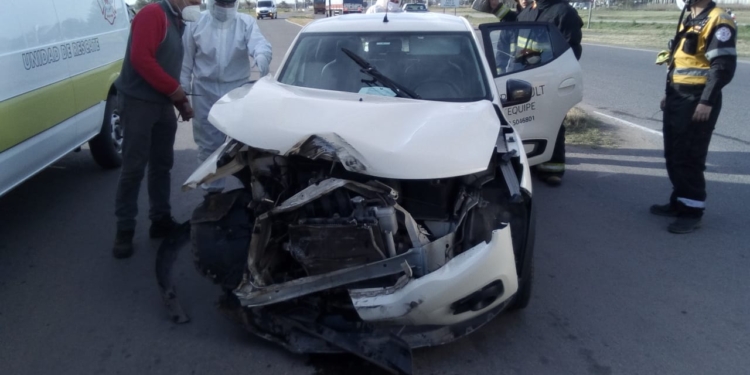 Fuerte choque en San Genaro: otra vez en el cruce de rutas 34 y 65