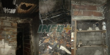 Se incendió una casa en Oliveros: un nene perdió todo y necesita de la solidaridad de su pueblo