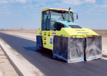 Avanza la etapa final de la pavimentación sobre Ruta 10, en el departamento San Jerónimo