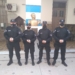 Reconocieron a 4 policías de Gálvez por salvar la vida de 3 personas  en un incendio
