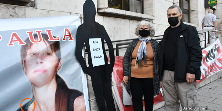 Caso Perassi: los padres de Paula estarán en la ronda de las Madres