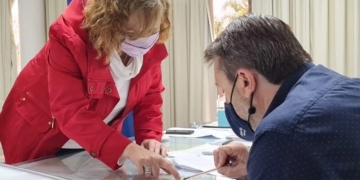 Totoras: Lanatti viajó a Santa Fe por el convenio de iluminación de rutas 34 y 91