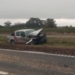 Barrancas: una camioneta embistió a un camión en autopista