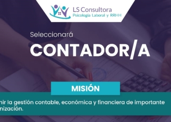 Oportunidad laboral: una organización seleccionará contador/a en la región