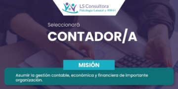 Oportunidad laboral: una organización seleccionará contador/a en la región