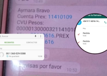 Oliveros: con un falso mensaje por la tercera dosis, le bloquearon el Whatsapp e intentaron estafar