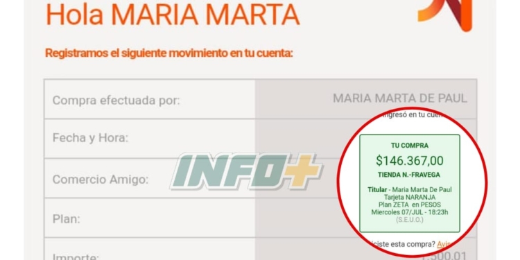 Otra víctima de estafa en la región: hicieron compras por más de 350 mil pesos con su tarjeta