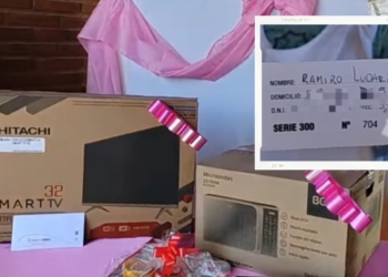 Un joven ganó 15 mil pesos en la rifa del SAMCo de Serodino y lo donó a la institución