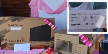 Un joven ganó 15 mil pesos en la rifa del SAMCo de Serodino y lo donó a la institución