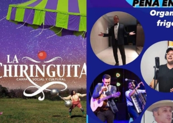 Para grandes y chicos: peña folklórica y circo en el Barrio San Cayetano de Maciel
