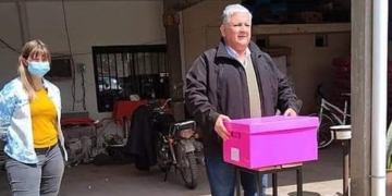 Timbúes: sortearon dos viviendas para trabajadores comunales