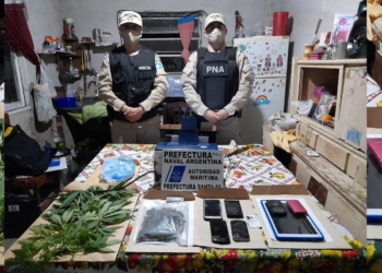 Allanamientos y secuestro de drogas en bunkers de la región